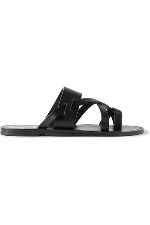 Saint Laurent Culver Leather Sandals - Men - - EU 39