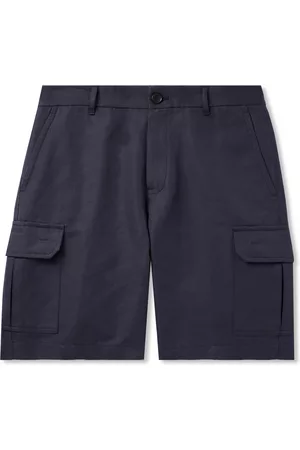 Loro Piana Straight-Leg Cotton and Linen-Blend Cargo Shorts - Men - - IT 46