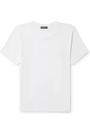Frescobol Carioca Lucio Cotton and Linen-Blend Jersey T-Shirt - Men - - XL