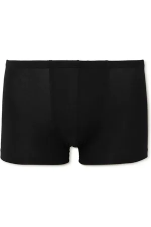 Pringle - 3 Pack Modal Stretch Boxer Trunks - Black Hipster