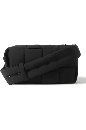 Bottega Veneta Intrecciato Padded Shell Messenger Bag - Men