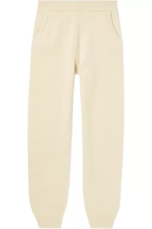 Loro Piana Tapered Waffle-Knit Wool Sweatpants - Men - - Age 2