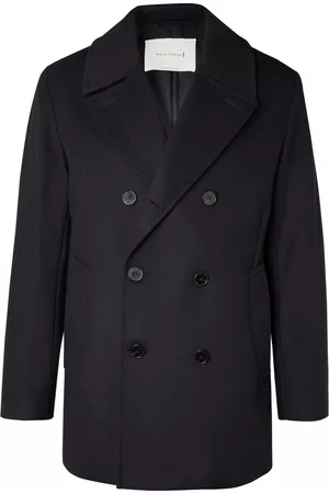 MACKINTOSH Dalton Wool and Cashmere-Blend Peacoat - Men - - UK/US 46