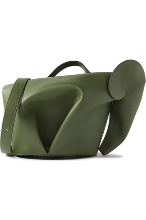 Loewe Elephant Leather Messenger Bag - Men