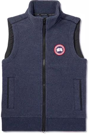 Canada Goose Mersey Logo-Appliqu??d Wool-Blend Fleece Gilet - Men - - XL
