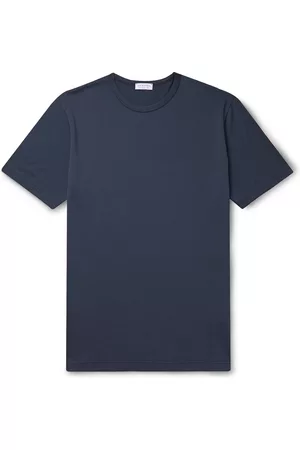 Sunspel Pima Cotton-Jersey T-Shirt - Men - - S