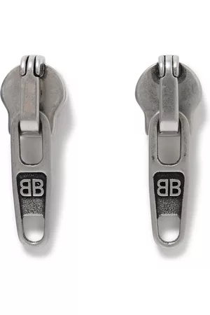 Balenciaga Zip-Up XS -Tone Earrings - Men