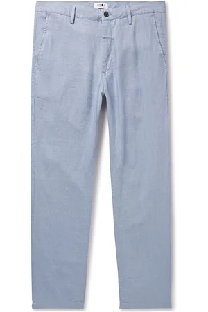 NN07 Karl 1196 Tapered Linen Chinos for Men