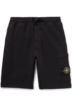 STONE ISLAND Straight-Leg Logo-Appliquéd Nylon Metal Cargo Shorts