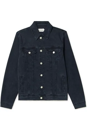 H&m black denim jacket mens cheap