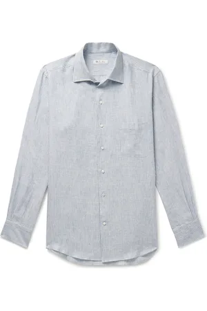Loro Piana Andr?? Striped Linen Shirt - Men - - M