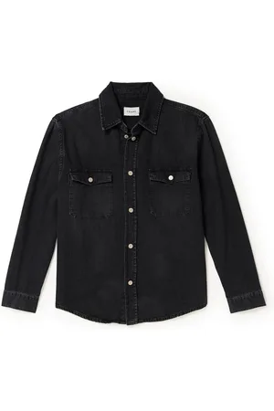 Denim and best sale black shirt