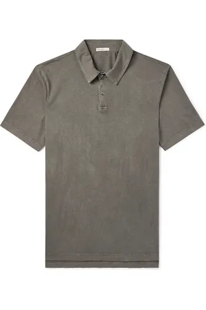 James Perse Supima Cotton-Jersey Polo Shirt - Men - - 1