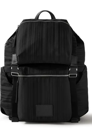 Black Jacquard-canvas cross-body bag, Paul Smith