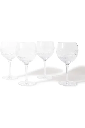 Soho Home Huxley Cut Crystal Highball Glass Set of Four