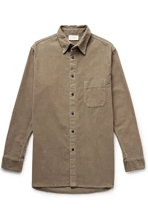 The Row Melvin Stretch-Cotton Corduroy Shirt - Men - - S