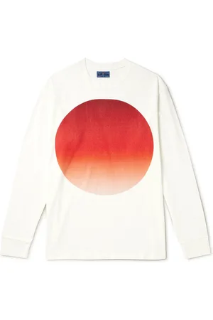 BLUE BLUE JAPAN Printed Cotton-Jersey T-Shirt - Men - - S