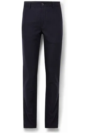 Tapered Virgin Wool and Cashmere-Blend Drawstring Trousers