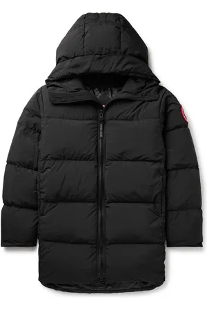 Canada Goose Lawrence Logo-Appliqu??d Quilted Enduraluxe?? Hooded Down Jacket - Men - - XL