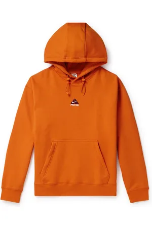 Orange shop hoodie men