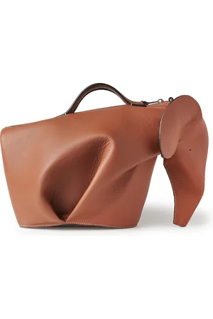 Loewe Elephant Leather Messenger Bag - Men