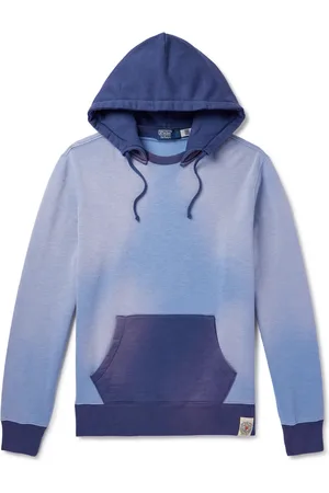 Polo Ralph Lauren Big & Tall heritage bear print fleece hoodie in grey marl