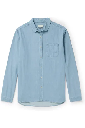 Men's denim shirts store uk