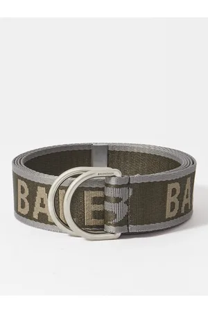 Balenciaga 3.5cm Logo-Jacquard Canvas Belt - Men
