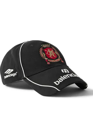 Balenciaga Logo-Embroidered Cotton-Twill Baseball Cap - Men - - S
