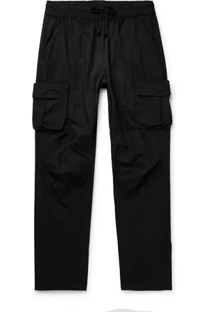 JOHN ELLIOTT Straight-Leg Sateen Drawstring Cargo Trousers - Men - - S