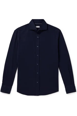 Brunello Cucinelli Cotton-Jersey Shirt - Men - - M