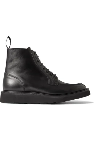 Mens black lace up best sale boots uk