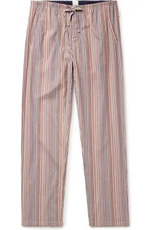 Paul Smith Striped Cotton Pyjama Trousers - Men - - L