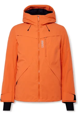 Orange pullover outlet jacket