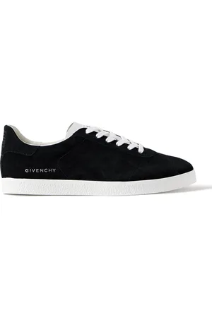 Leather low trainers Givenchy White size 43 EU in Leather - 39689955