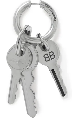 Balenciaga Locker -Tone Single Hoop Earring - Men