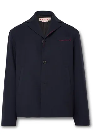 Marni Unstructured Wool Blazer - Men - - IT 52