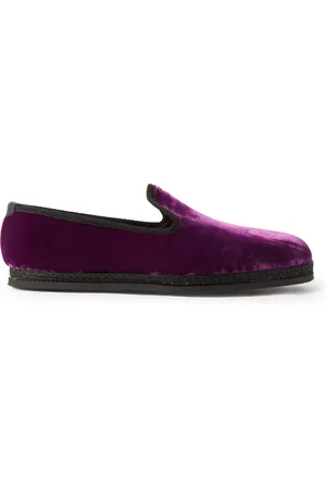 Loafers Slippers in the color Purple for men prices in dubai