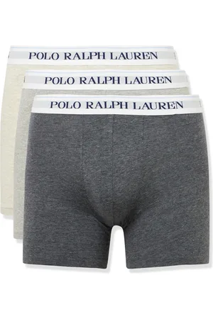 Polo Ralph Lauren Men's 4D-Flex Performance Mesh Boxer Briefs - Navy/Polo  Black/Charcoal Grey