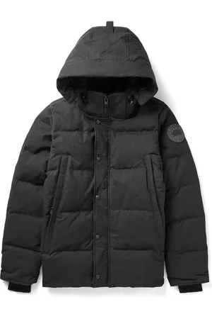 Canada Goose Wyndham Cotton-Blend Enduraluxe?? Hooded Down Parka - Men - - XL