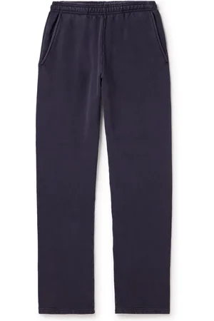 Entire Studios Straight-Leg Enzyme-Washed Cotton-Jersey Sweatpants - Men - - XL