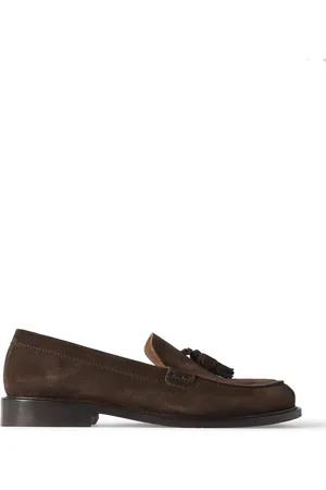 Mr P. Scott Suede Penny Loafers - Men - - UK 10
