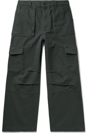 YAKU Green 7-Pocket Cargo Pants