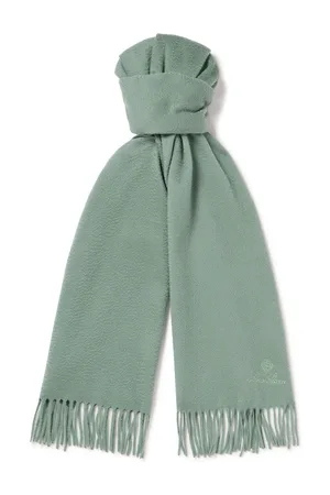 Loro Piana Fringed Cashmere Scarf - Men
