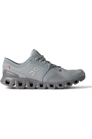 ON Cloudstratus 3 Rubber-Trimmed Mesh Running Sneakers for Men