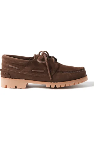 Mr P. Caspian Suede Boat Shoes - Men - - UK 7
