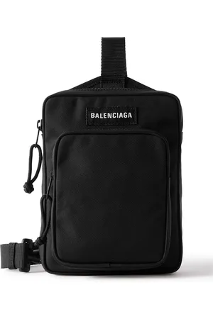 Balenciaga Explorer Logo-Appliqu??d Canvas Messenger Bag - Men