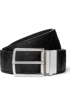Bottega Veneta 4cm Reversible Intrecciato Leather Belt - Men - - EU 85