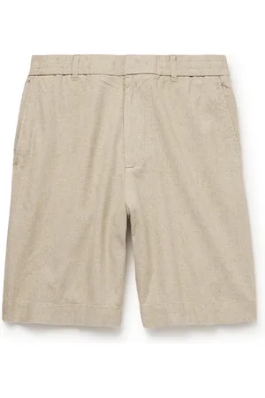 NN.07 Billie 5397 Straight-Leg Linen and Organic Cotton-Blend Shorts - Men - - UK/US 28