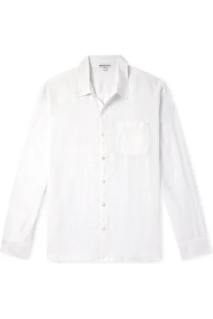 James Perse Garment-Dyed Linen Shirt - Men - - 3